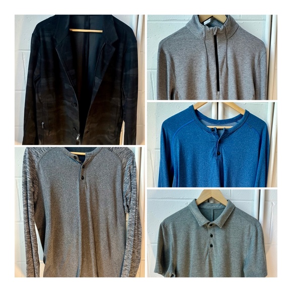 Lululemon Men's (Large) 10 pc Clothing Bundle - Picture 1 of 16